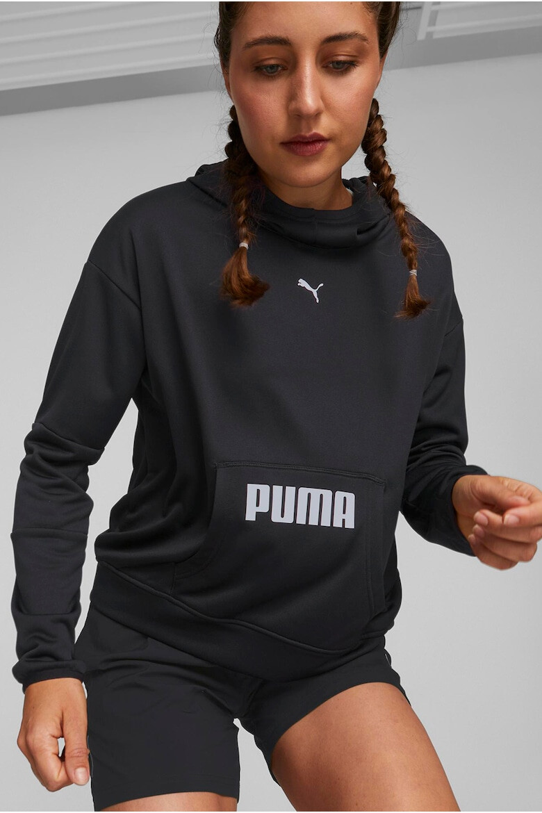 Puma Hanorac cu buzunar kangaroo pentru fitness All Day dryCELL - Pled.ro