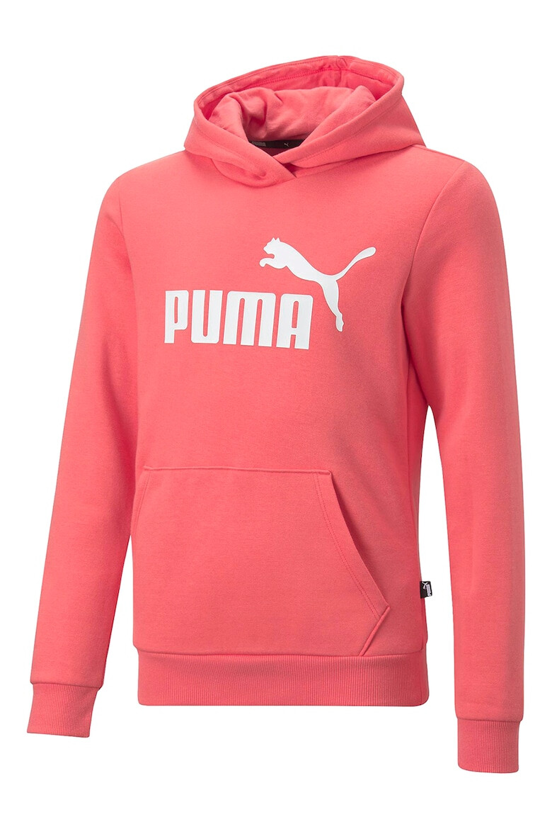 Puma Hanorac cu imprimeu logo si buzunar kangaroo Essentials - Pled.ro