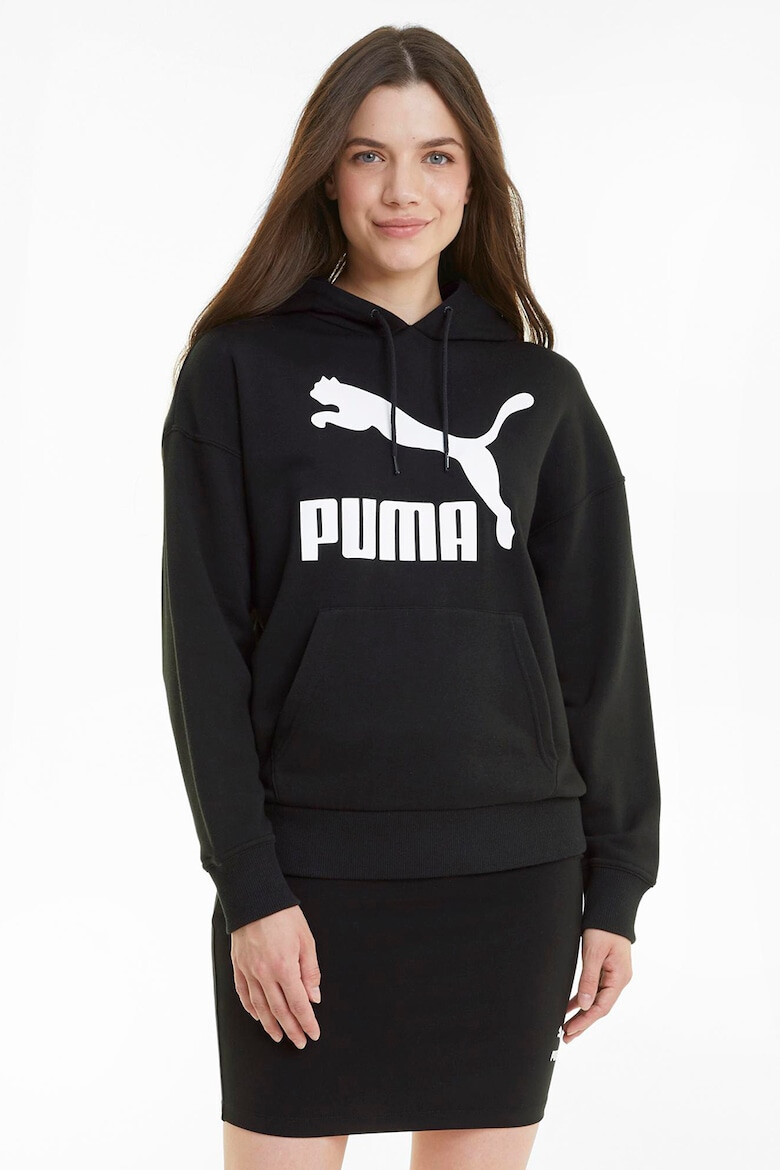 Puma Hanorac cu logo si maneci cazute Classics - Pled.ro