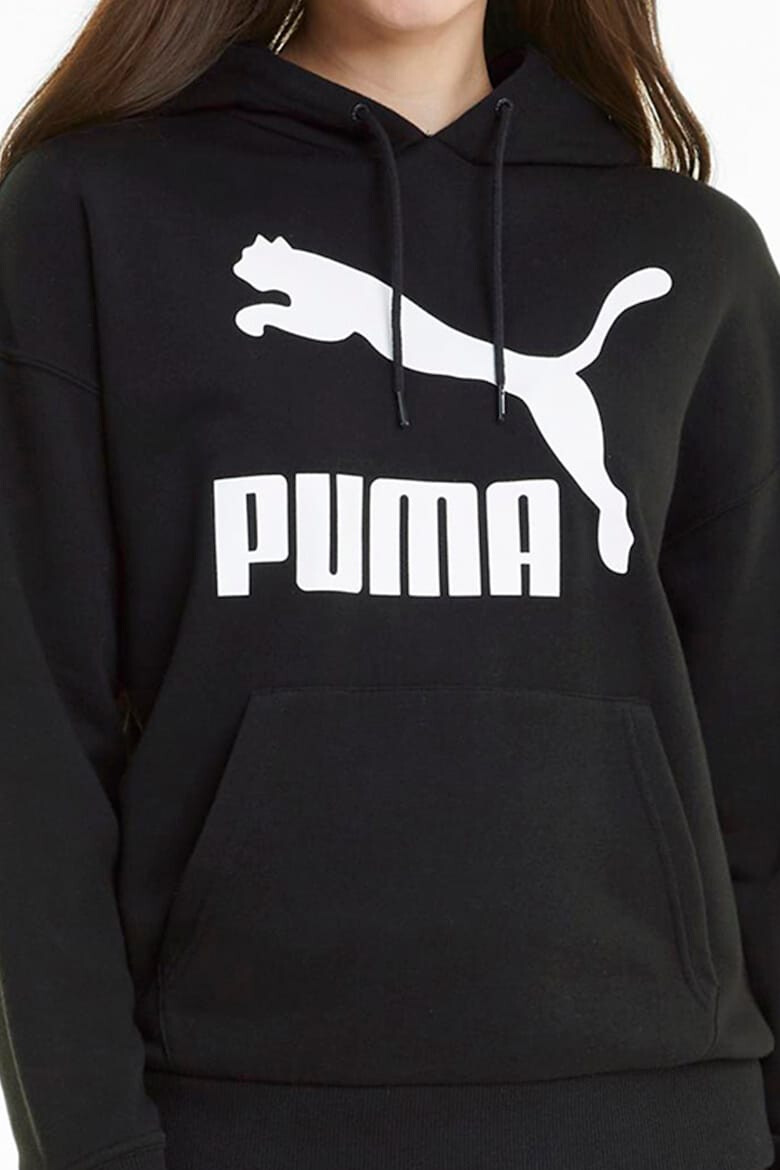 Puma Hanorac cu logo si maneci cazute Classics - Pled.ro