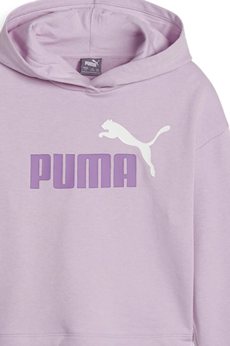 Puma Hanorac din amestec de bumbac cu imprimeu logo ESS+ - Pled.ro