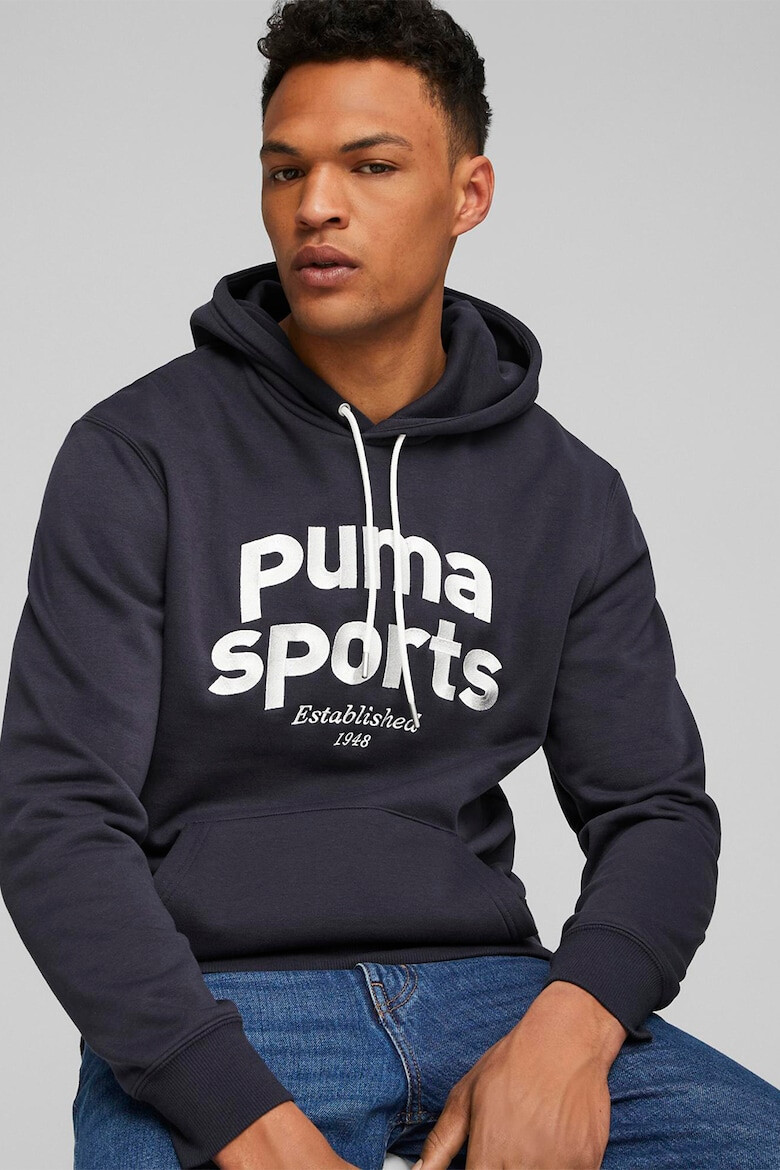 Puma Hanorac din amestec de bumbac cu logo brodat - Pled.ro