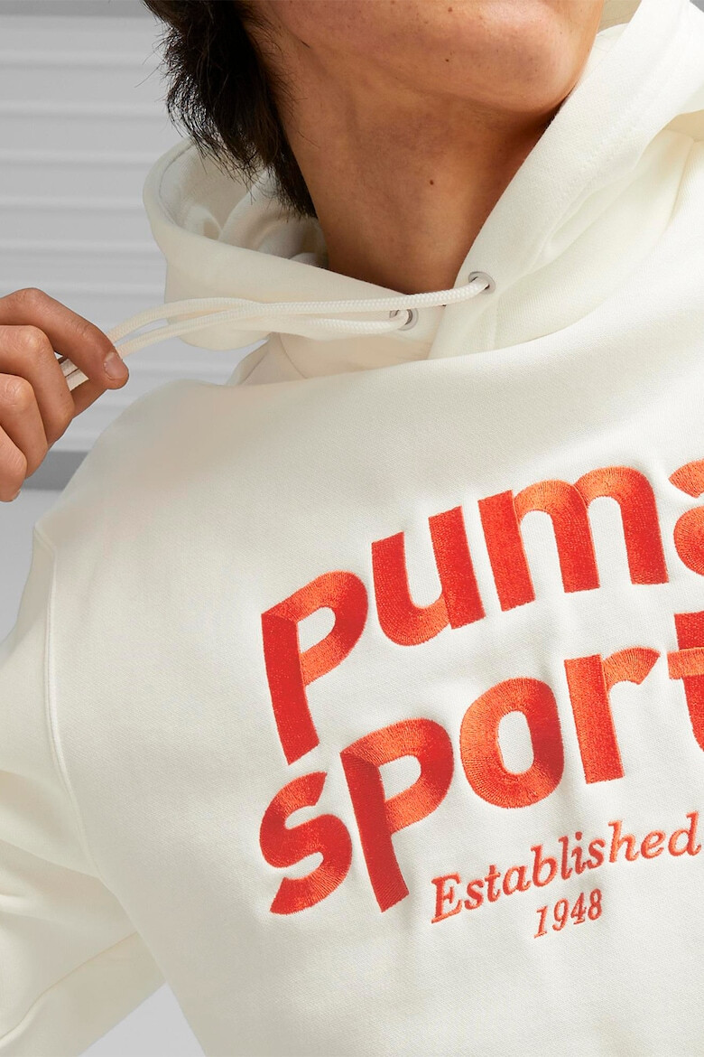 Puma Hanorac din amestec de bumbac cu logo brodat - Pled.ro