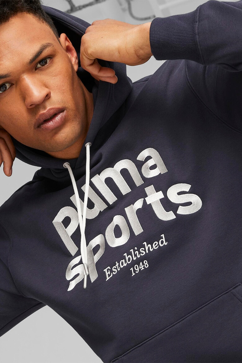 Puma Hanorac din amestec de bumbac cu logo brodat - Pled.ro