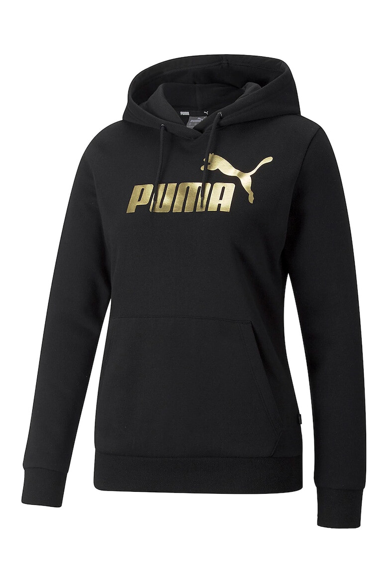 Puma Hanorac regular fit cu logo si snururi de ajustare Essentials - Pled.ro