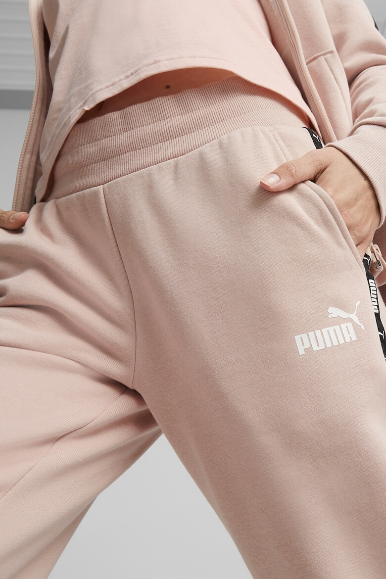 Puma Pantaloni de trening cu benzi laterale cu logo Power - Pled.ro