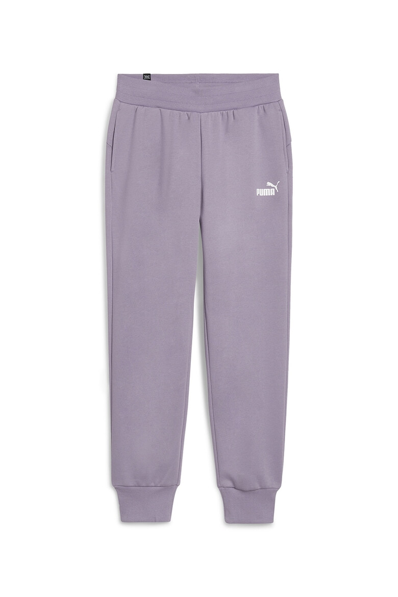 Puma Pantaloni de trening cu croiala conica si logo Essentials - Pled.ro