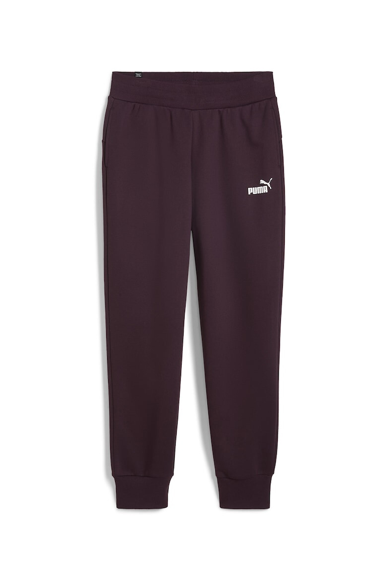 Puma Pantaloni de trening cu croiala conica si logo Essentials - Pled.ro