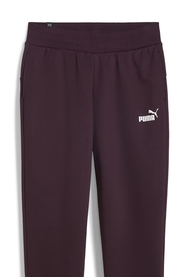 Puma Pantaloni de trening cu croiala conica si logo Essentials - Pled.ro