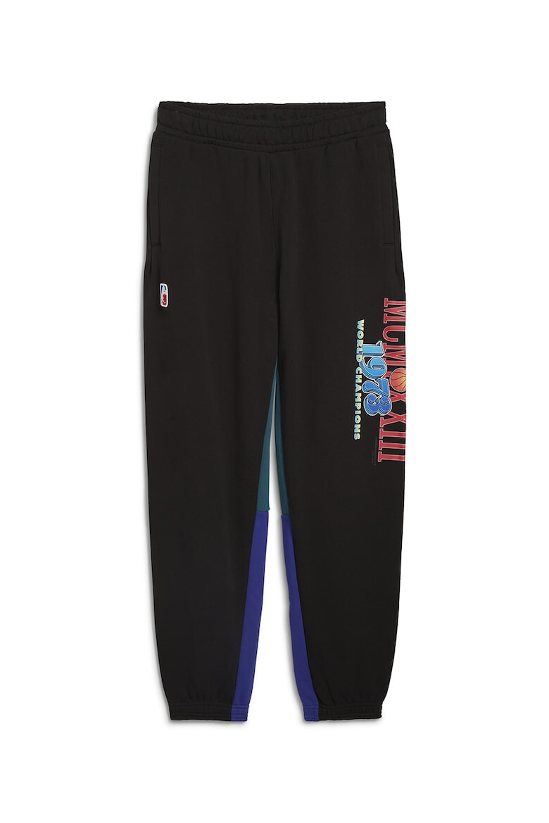 Puma Pantaloni de trening cu logo Bandwagon - Pled.ro