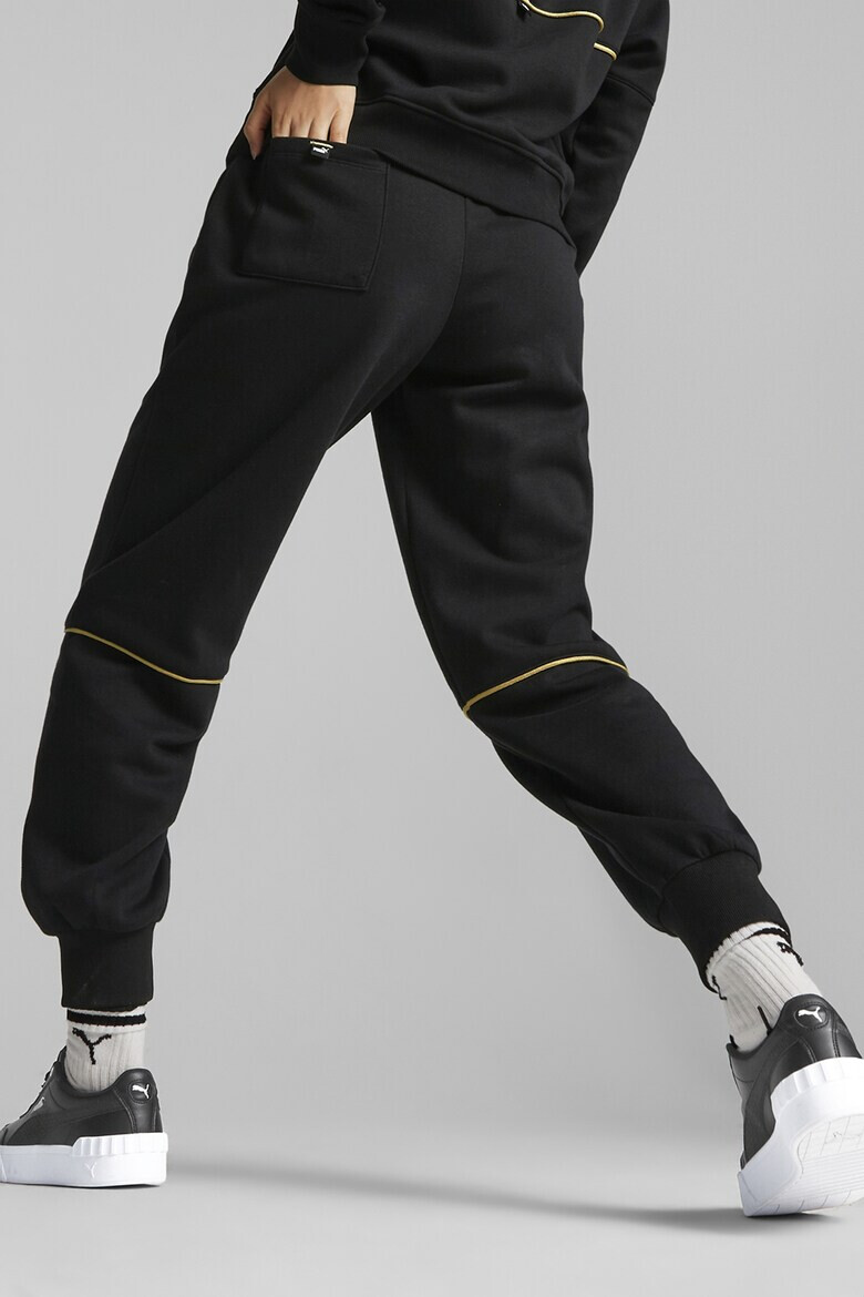 Puma Pantaloni de trening din amestec de bumbac Power Deco - Pled.ro