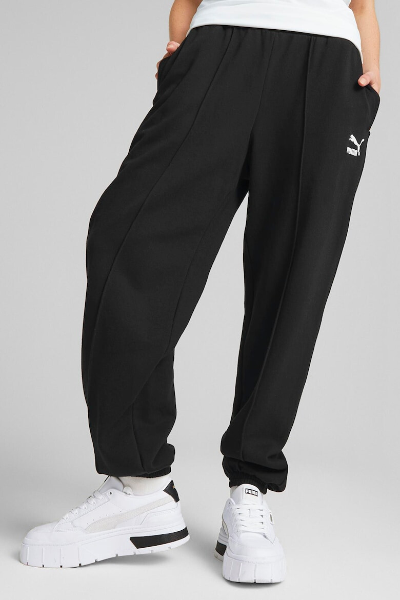 Puma Pantaloni de trening din bumbac cu buzunare laterale Classics - Pled.ro