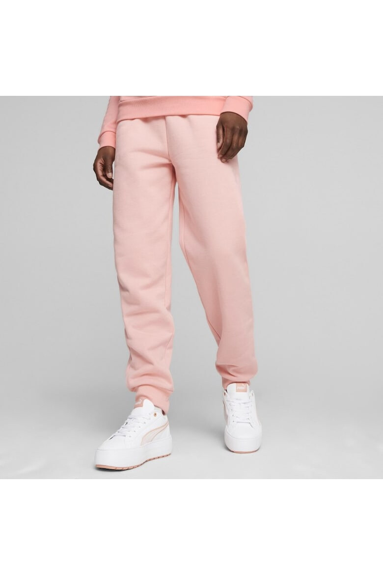 Puma Pantaloni Essentials Plus FL W 670007-63 Femei Roz - Pled.ro