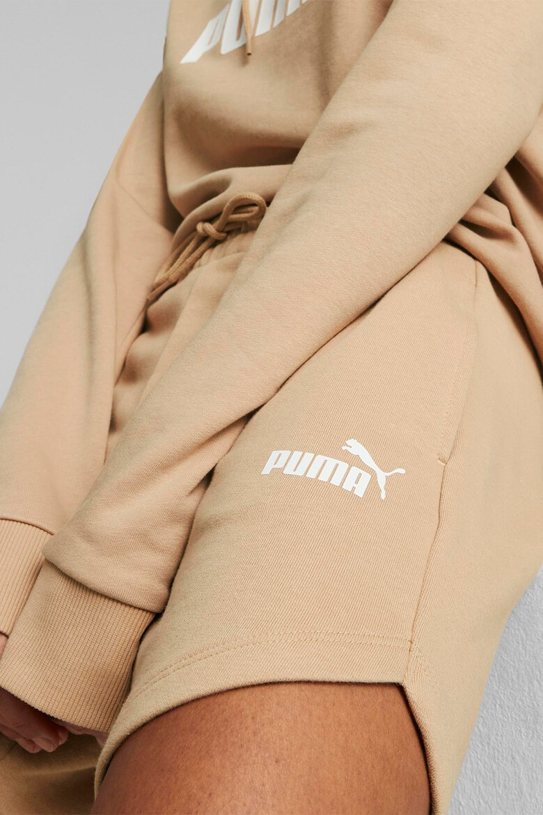 Puma Pantaloni scurti cu buzunare laterale si talie inalta Essentials+ - Pled.ro