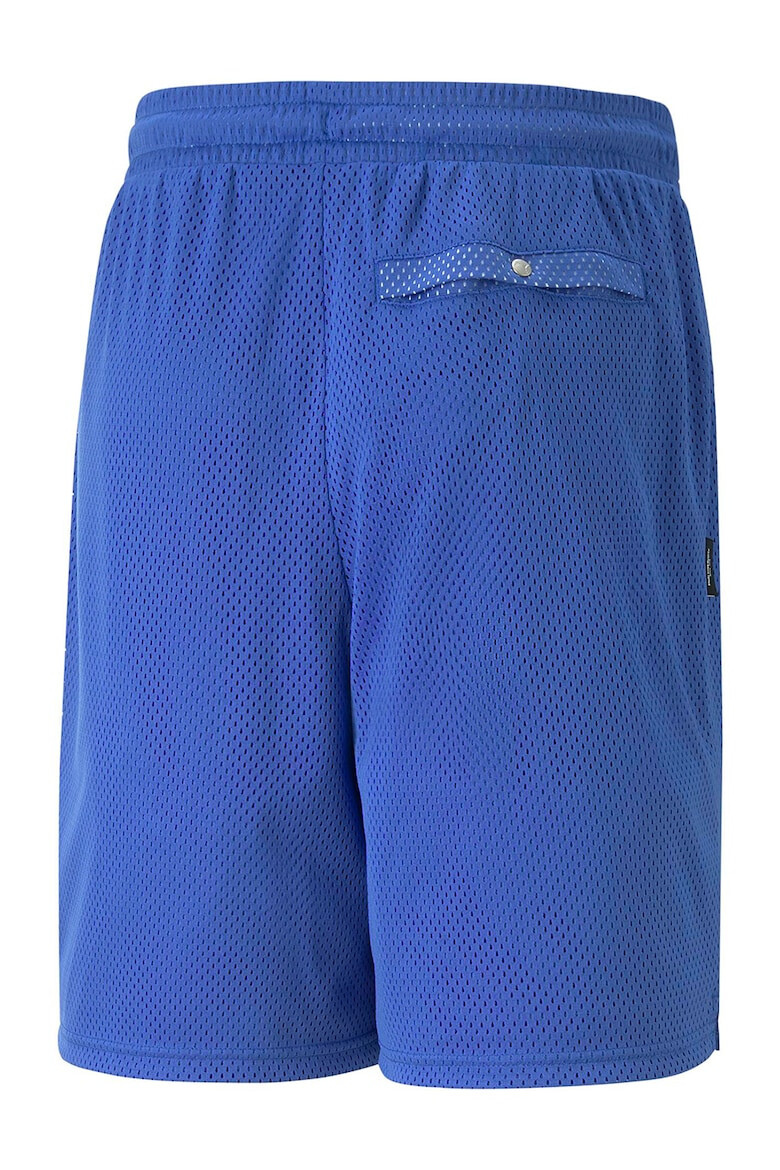 Puma Pantaloni scurti cu snur si aspect perforat - Pled.ro