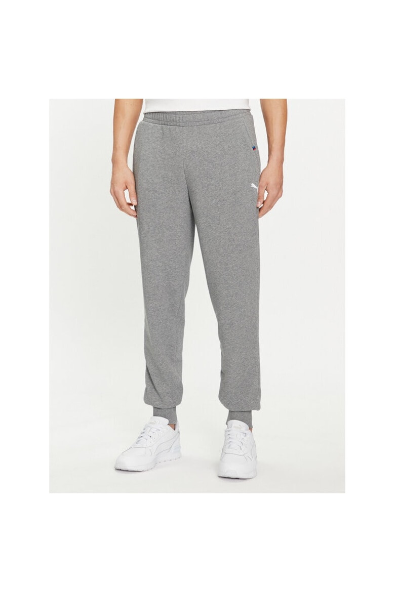 Puma Pantaloni sport barbati 325268 Gri Bumbac - Pled.ro