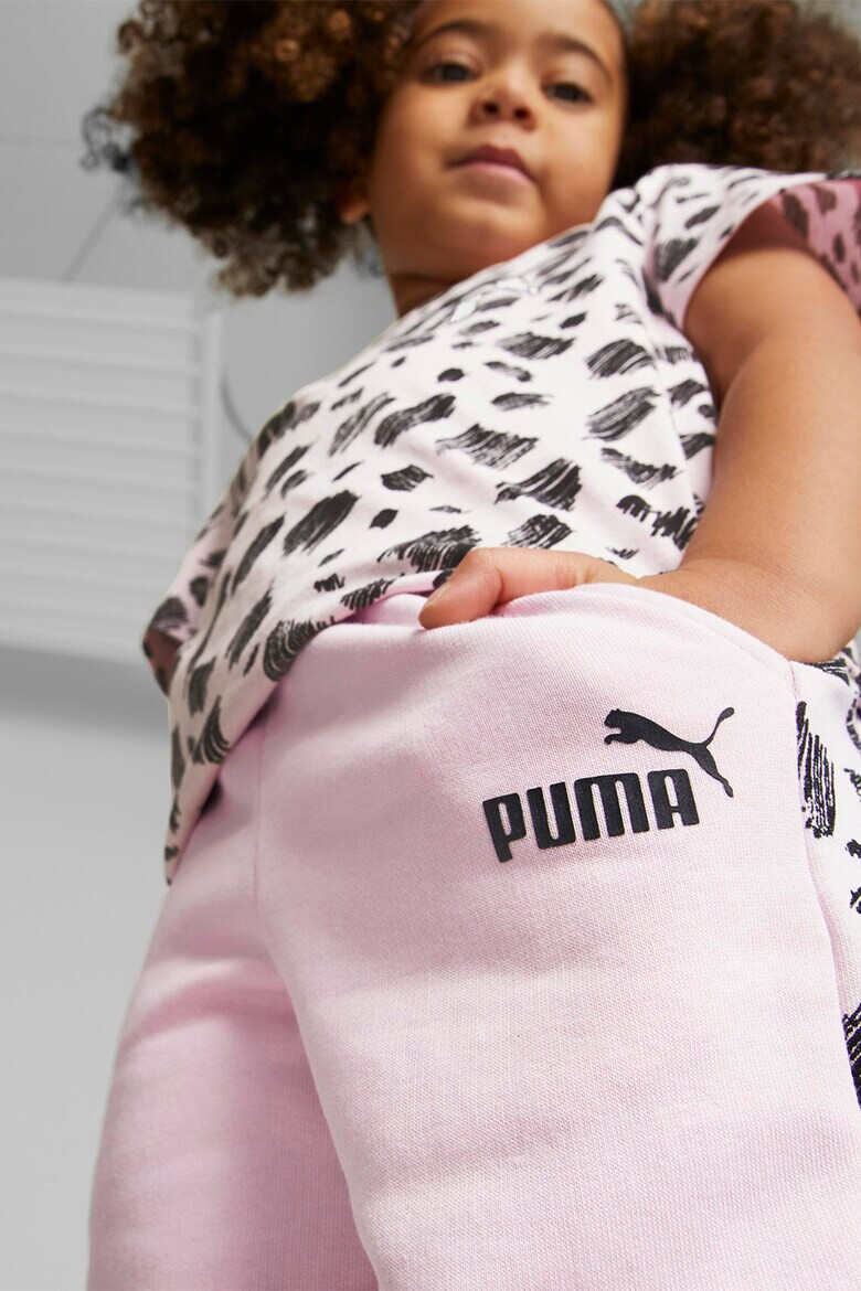 Puma Pantaloni sport cu benzi laterale contrastante Essentials+ - Pled.ro