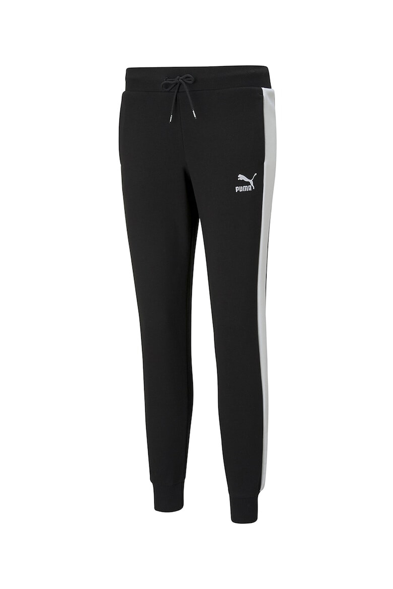 Puma Pantaloni sport cu benzi laterale contrastante Iconic T7 TR cl - Pled.ro