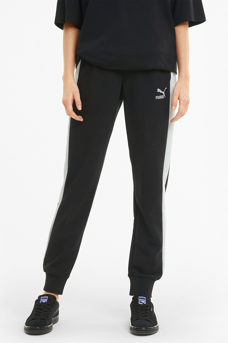 Puma Pantaloni sport cu benzi laterale contrastante Iconic T7 TR cl - Pled.ro