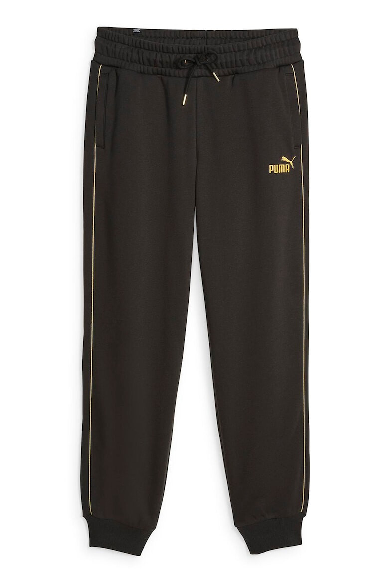 Puma Pantaloni sport cu buzunare laterale Essentials Minimal Gold - Pled.ro