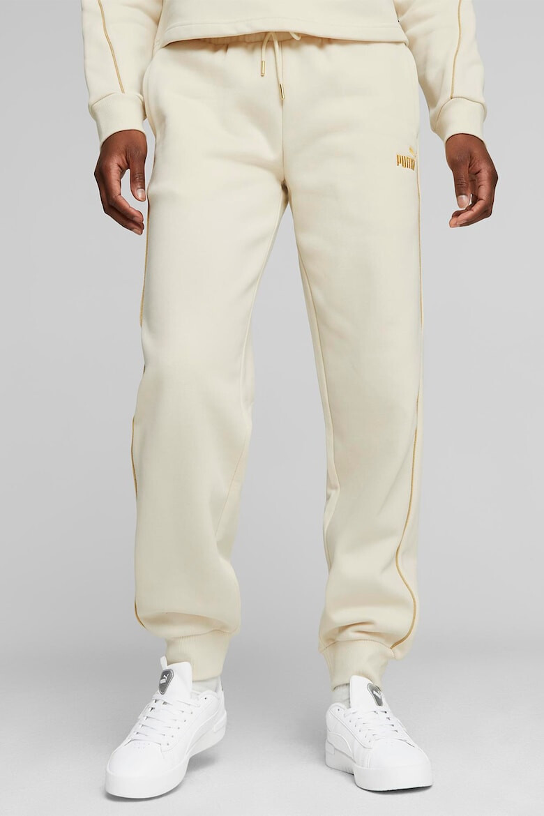 Puma Pantaloni sport cu buzunare laterale Essentials Minimal Gold - Pled.ro