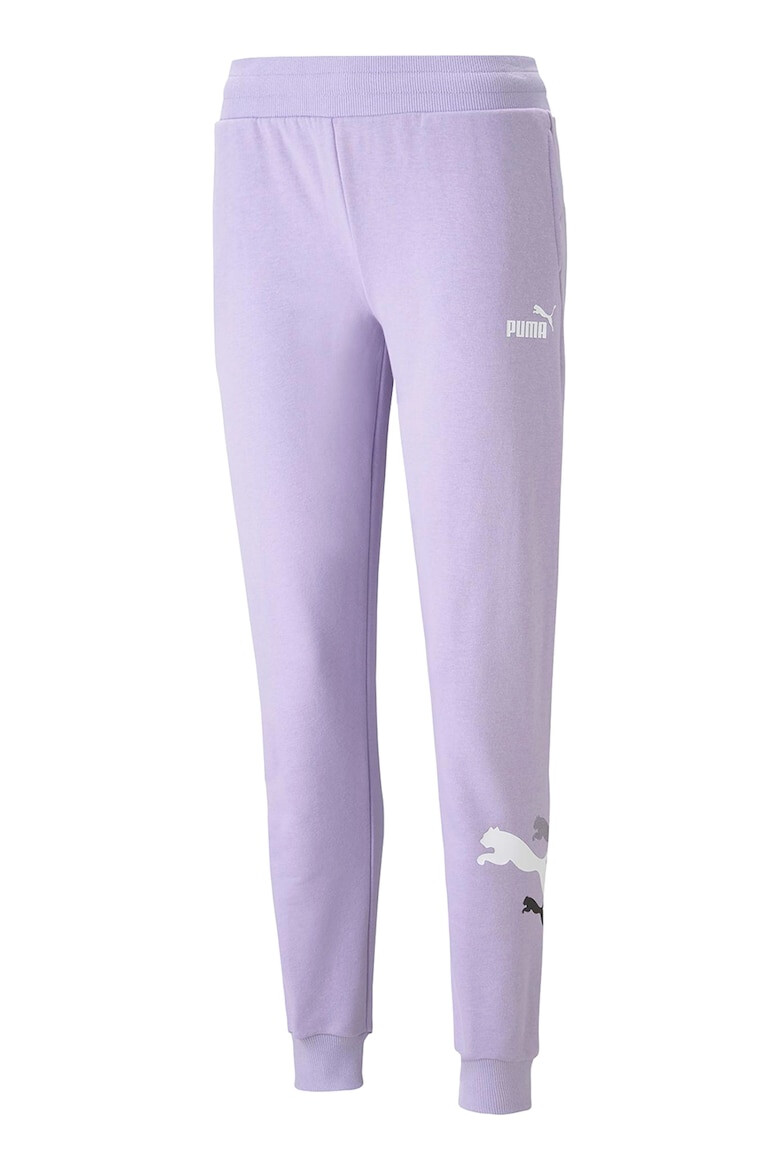 Puma Pantaloni sport cu imprimeu logo - Pled.ro