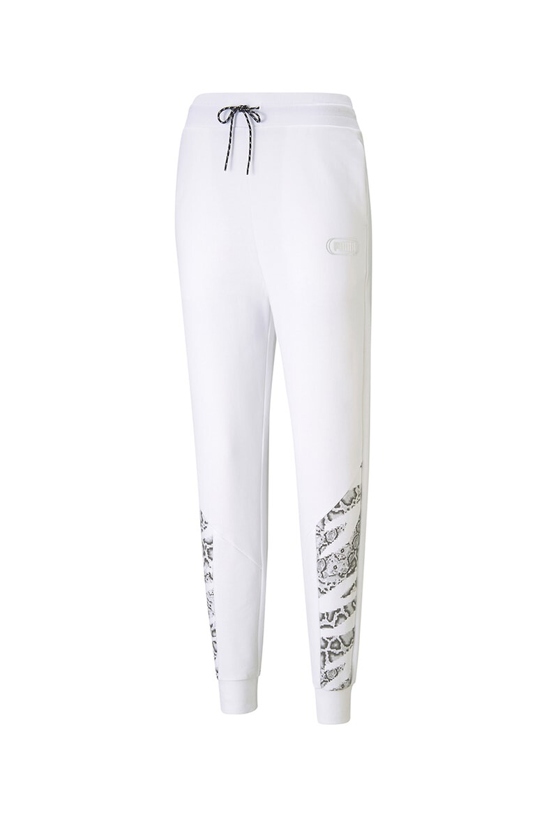 Puma Pantaloni sport cu talie inalta si snur Rebel - Pled.ro