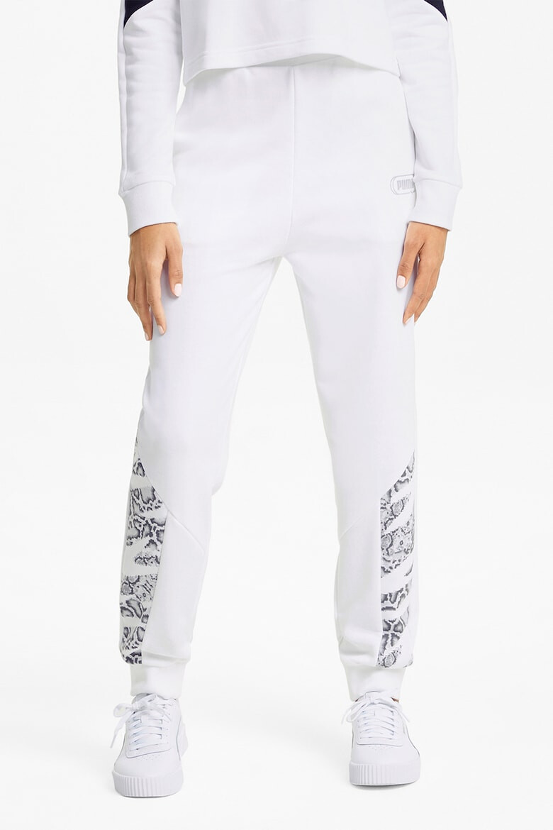 Puma Pantaloni sport cu talie inalta si snur Rebel - Pled.ro