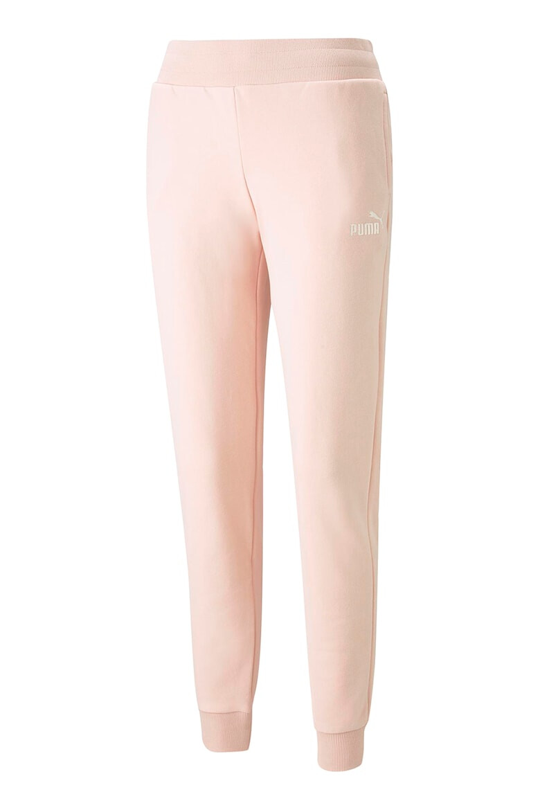 Puma Pantaloni sport din amestec de bumbac cu buzunare oblice ESS Elevated - Pled.ro