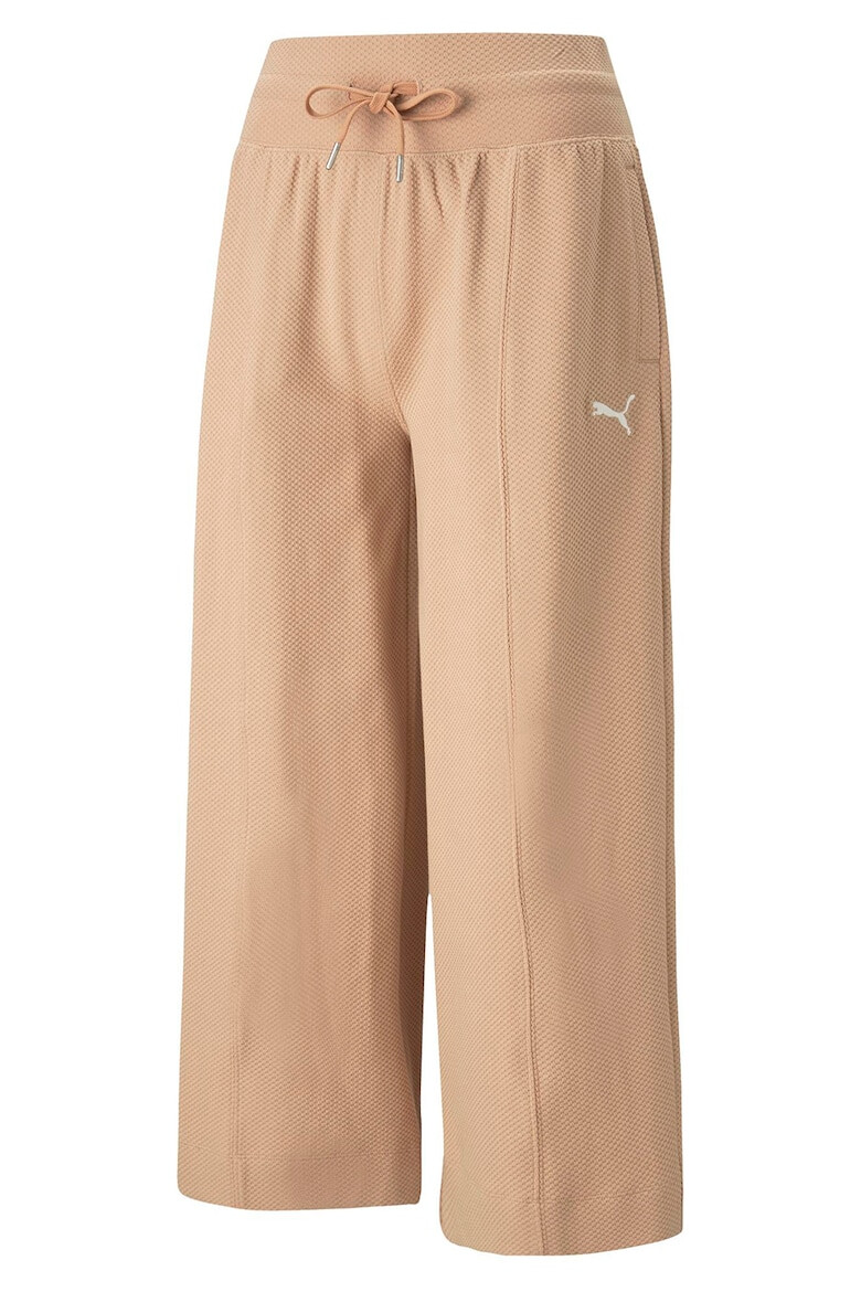 Puma Pantaloni sport din amestec de bumbac cu croiala ampla HER - Pled.ro