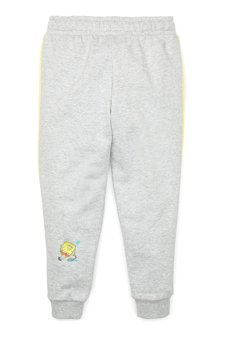 Puma Pantaloni sport din bumbac cu imprimeu cu Spongebob - Pled.ro