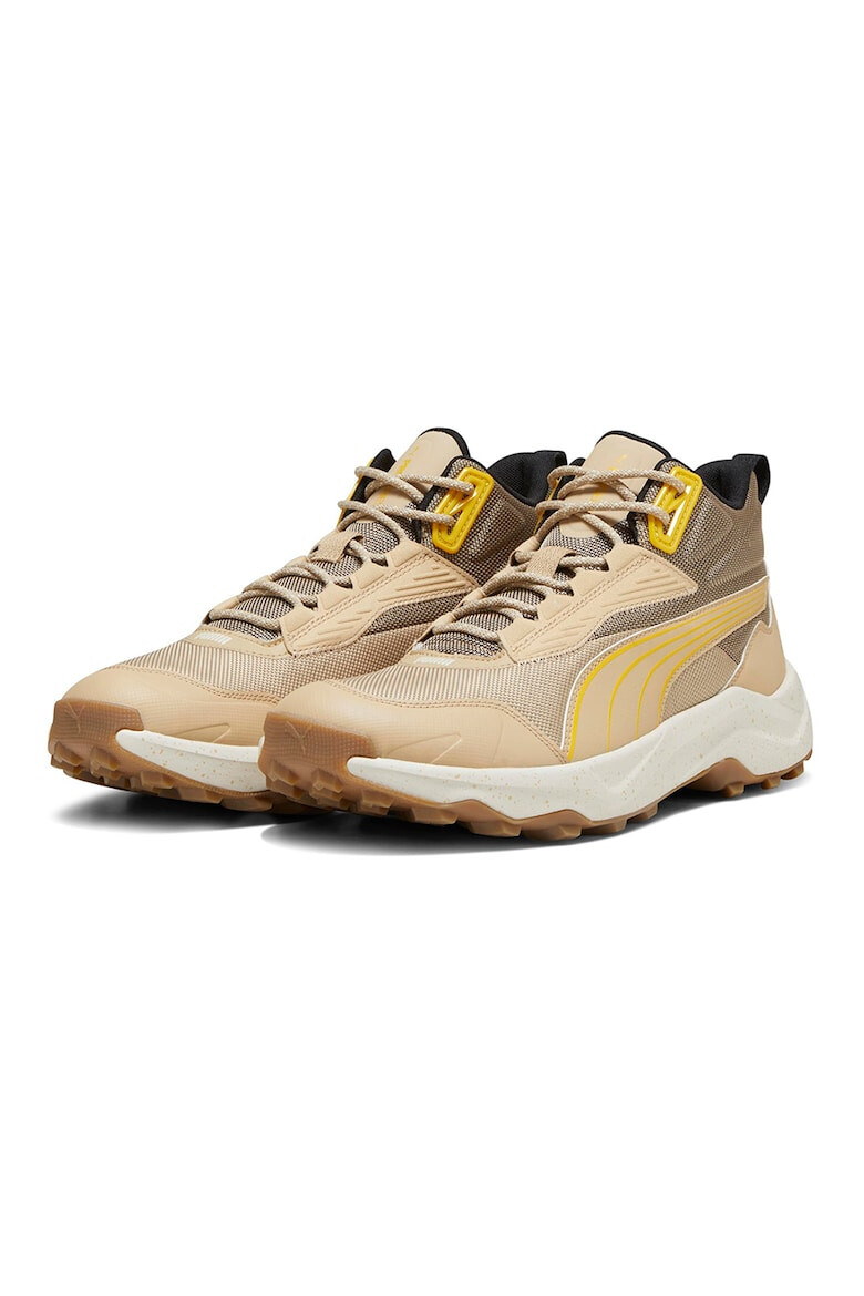 Puma Pantofi mid-high cu detalii contrastante pentru drumetii Obstruct Pro - Pled.ro