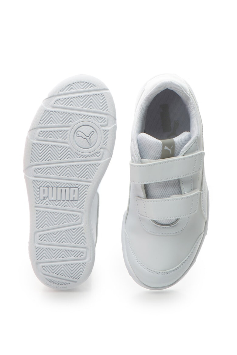 Puma Pantofi sport cu banda velcro Stepfleex Alb - Pled.ro