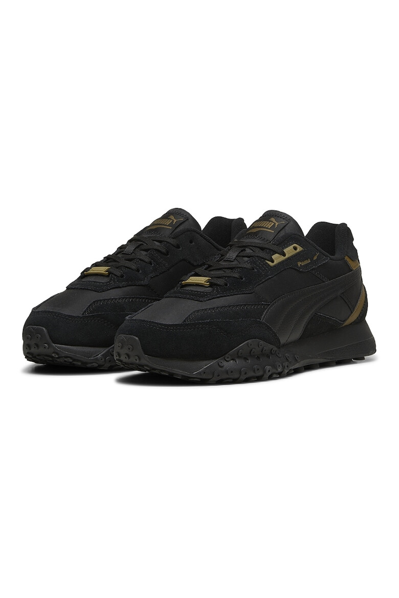 Puma Pantofi sport cu detalii de piele intoarsa Blktop Rider - Pled.ro