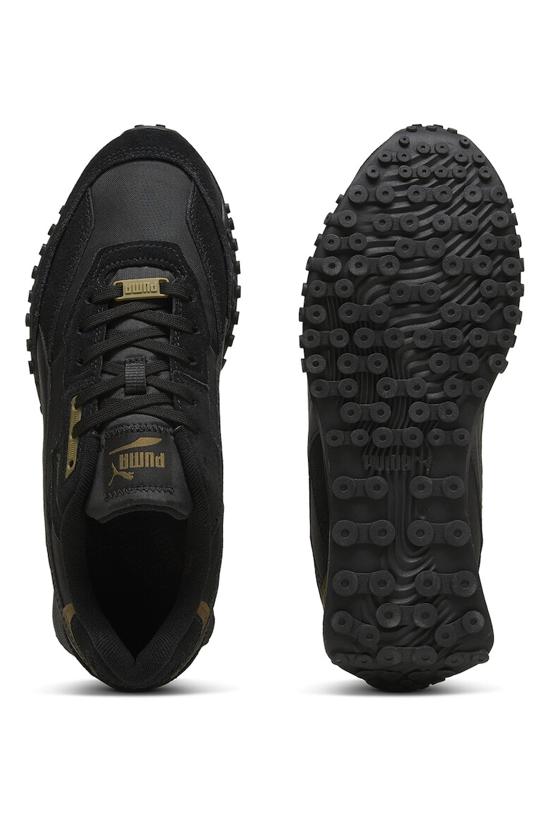 Puma Pantofi sport cu detalii de piele intoarsa Blktop Rider - Pled.ro