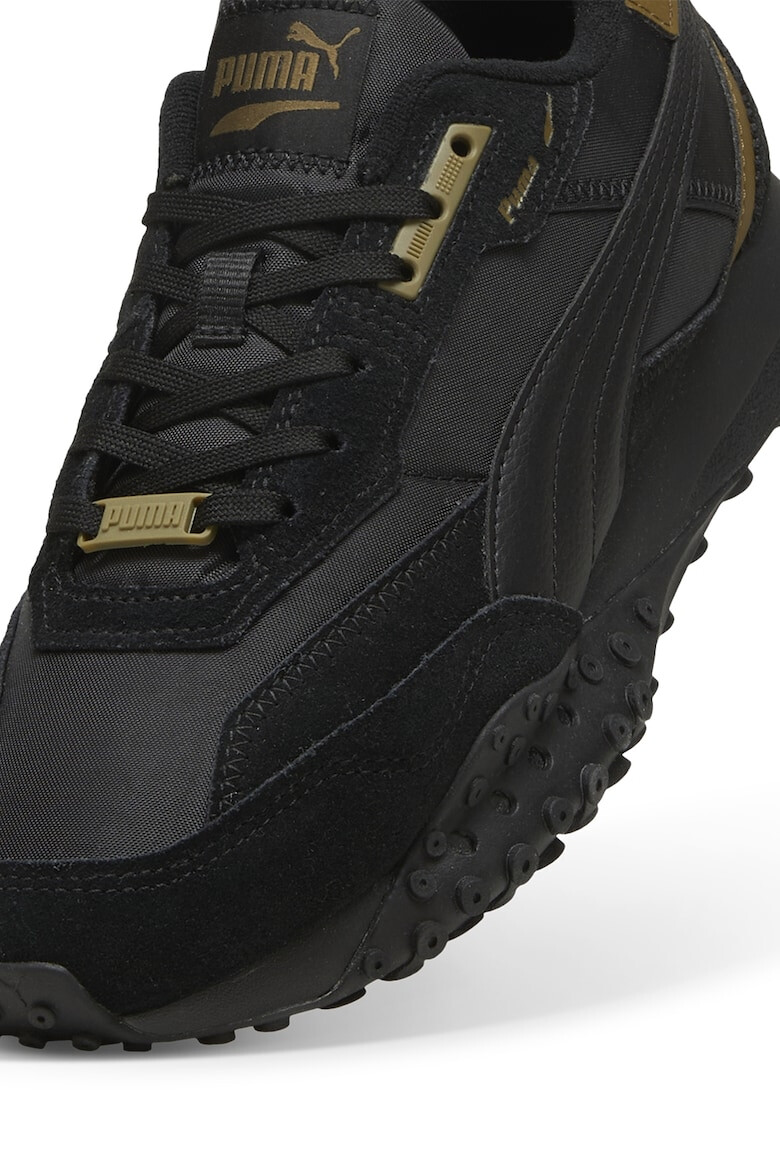 Puma Pantofi sport cu detalii de piele intoarsa Blktop Rider - Pled.ro