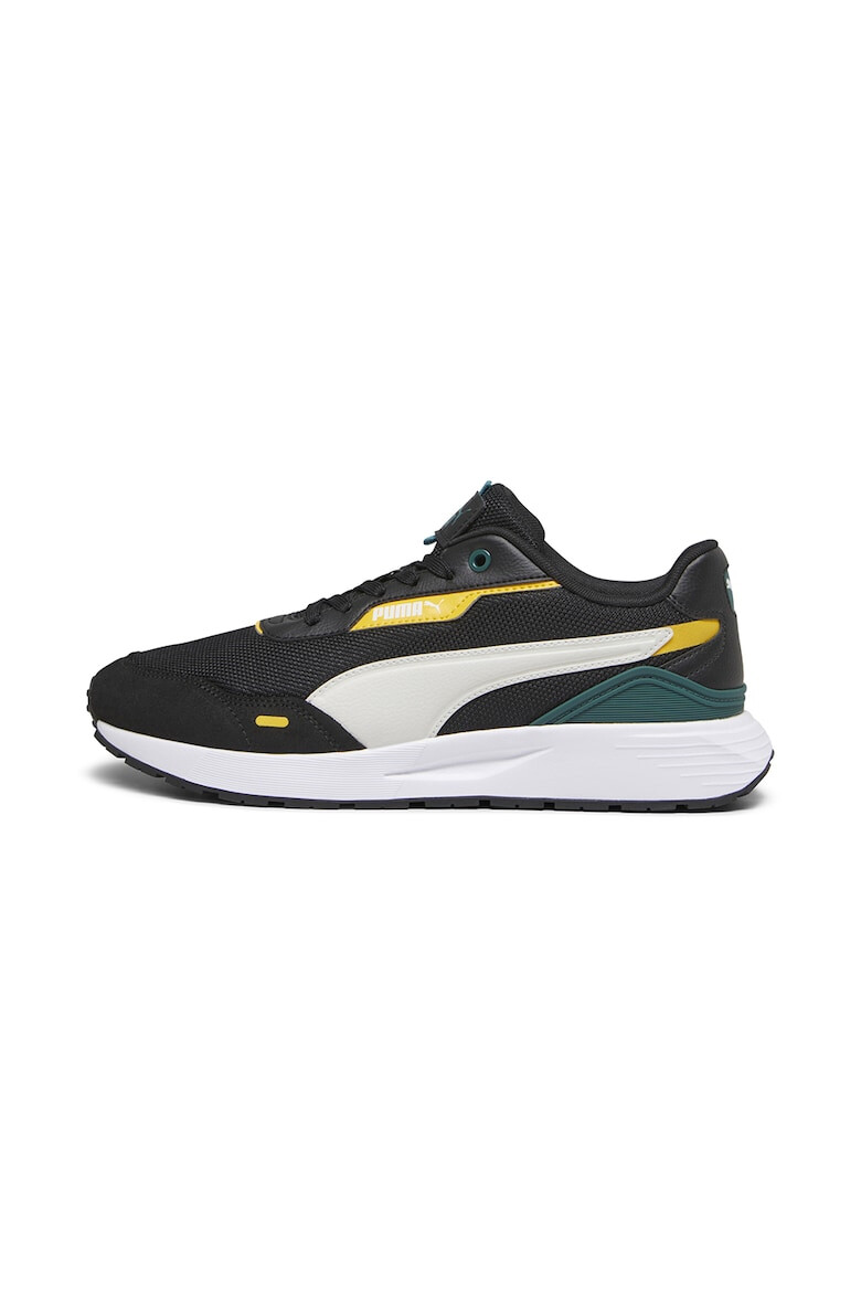 Puma Pantofi sport cu garnituri de piele ecologica Runtamed Plus - Pled.ro