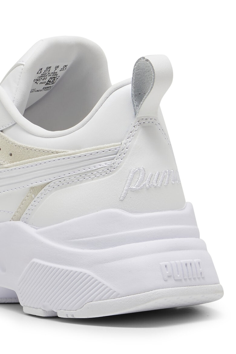 Puma Pantofi sport cu garnituri de piele intoarsa Cassia Lux - Pled.ro