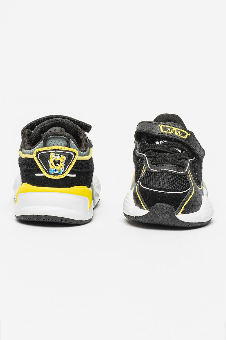 Puma Pantofi sport cu garnituri de piele si velcro RS-X Spongebob - Pled.ro