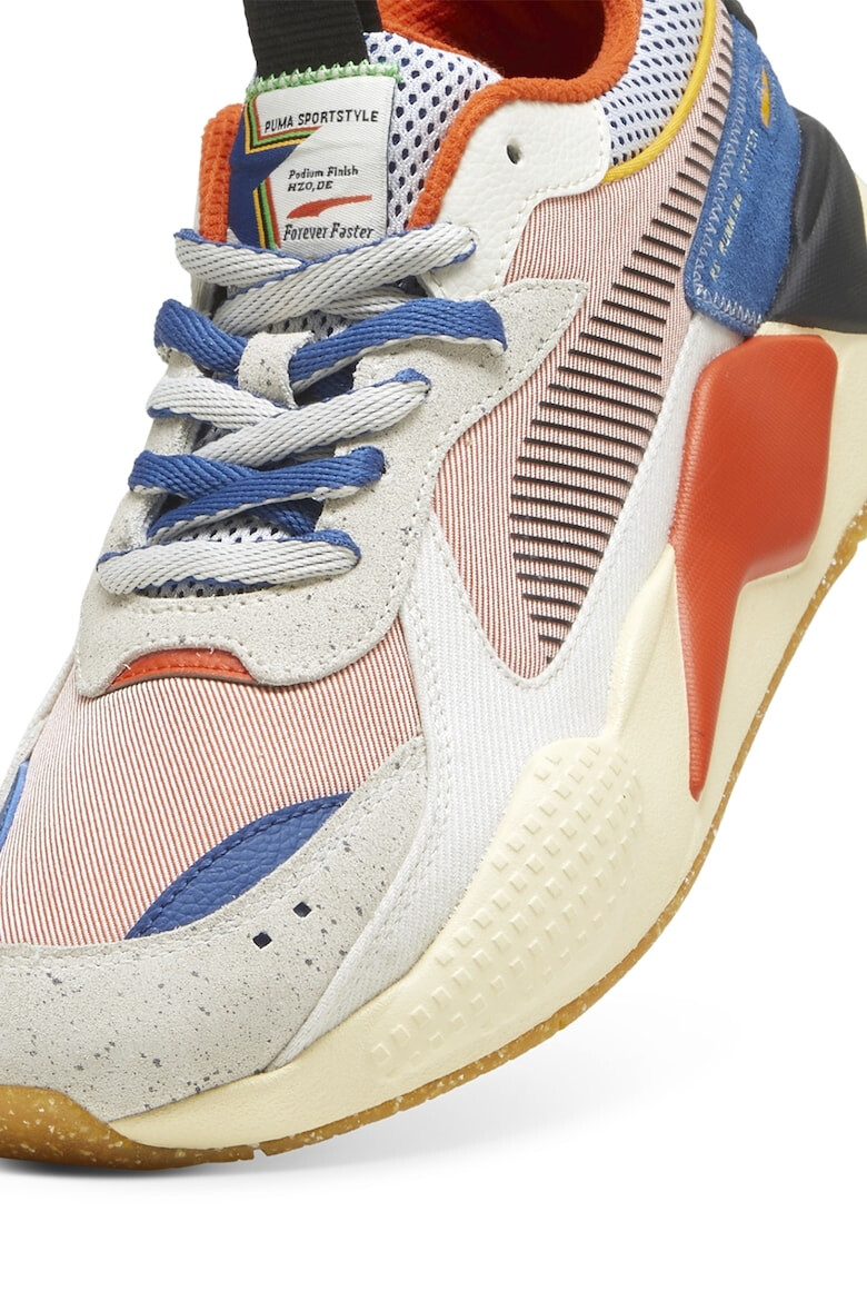 Puma Pantofi sport cu insertii de piele intoarsa si aspect colorblock RS-X Podium - Pled.ro