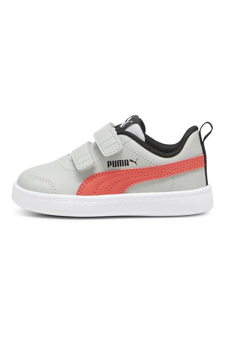 Puma Pantofi sport de piele ecologica cu velcro Courtflex - Pled.ro