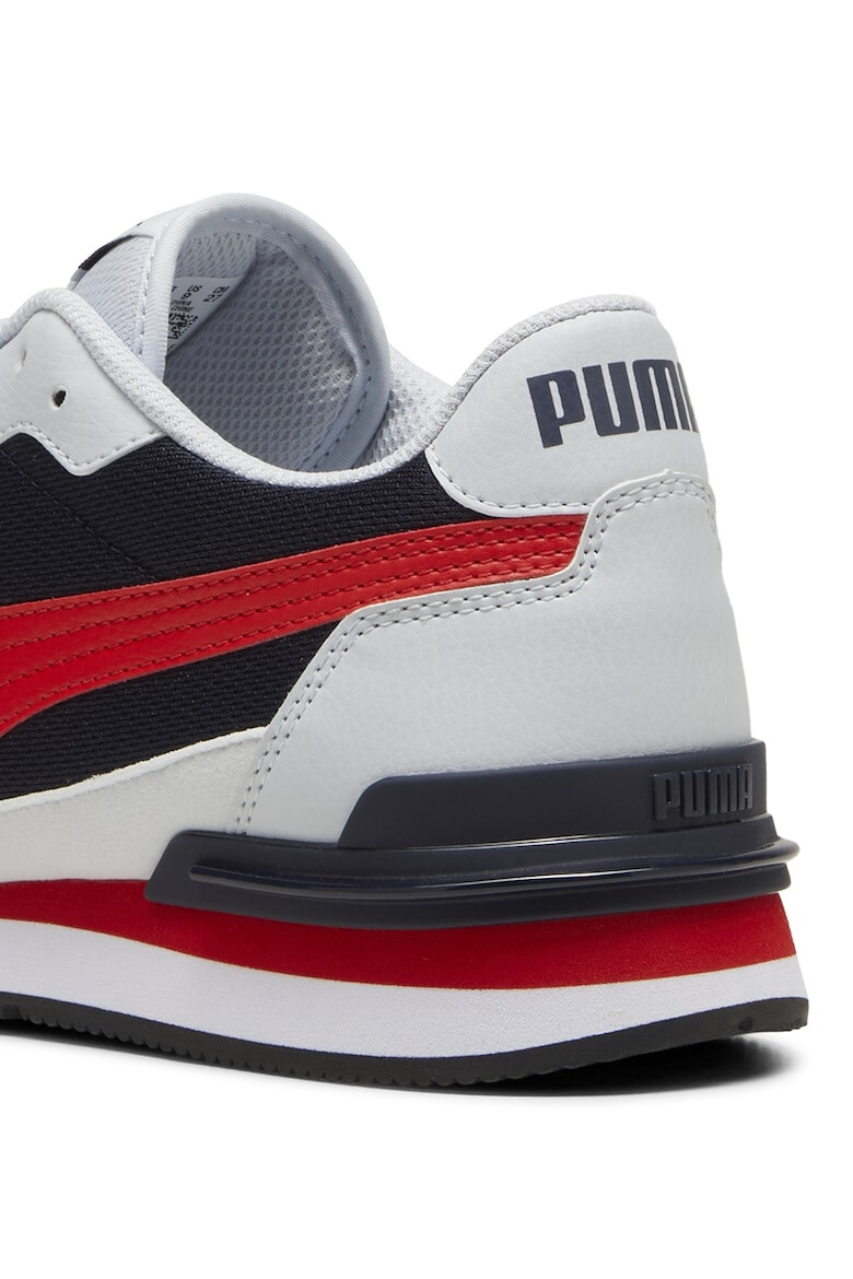 Puma Pantofi sport de plasa cu garnituri de piele ecologica ST Runner v4 - Pled.ro