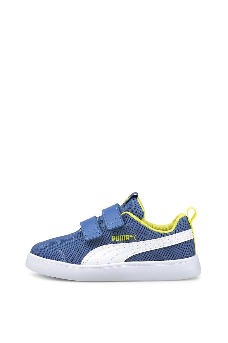 Puma Pantofi sport de plasa tricotata cu velcro Courtflex v2 - Pled.ro