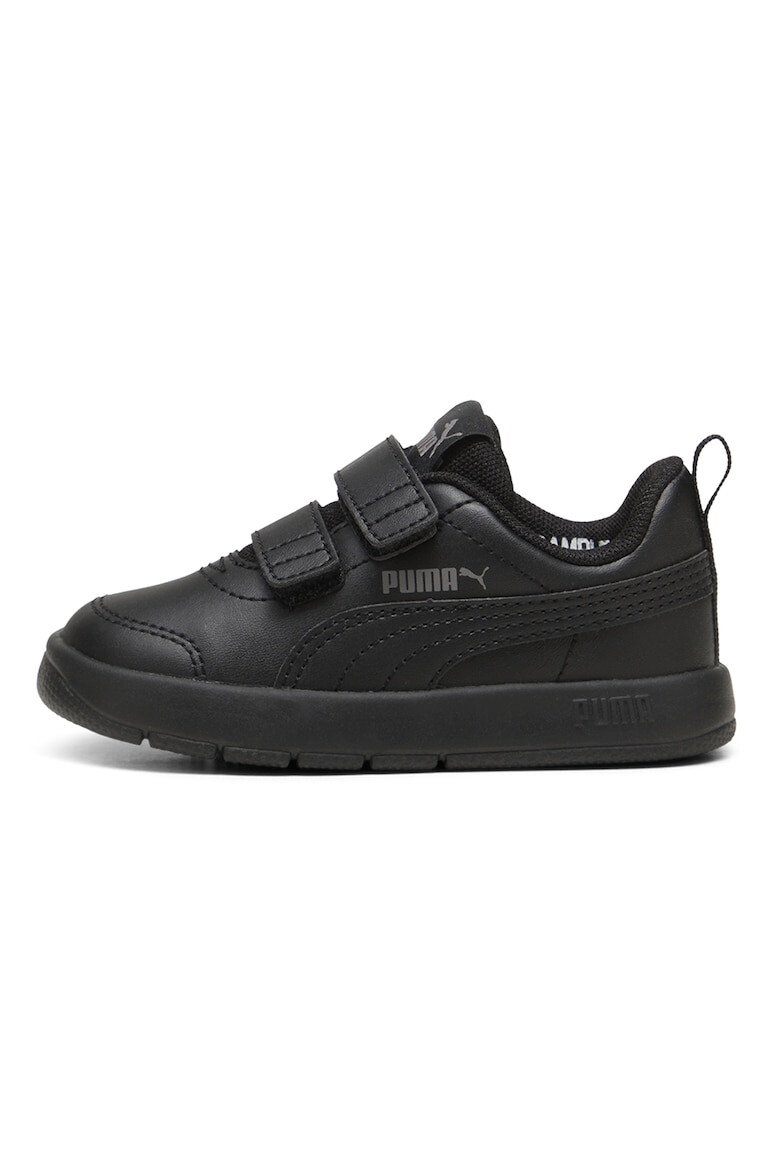 Puma Pantofi sport din piele ecologica cu inchidere velcro Courtflex - Pled.ro