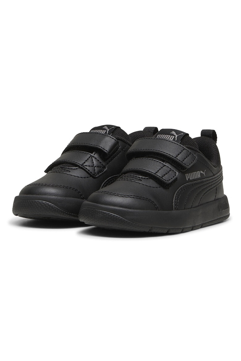 Puma Pantofi sport din piele ecologica cu inchidere velcro Courtflex - Pled.ro