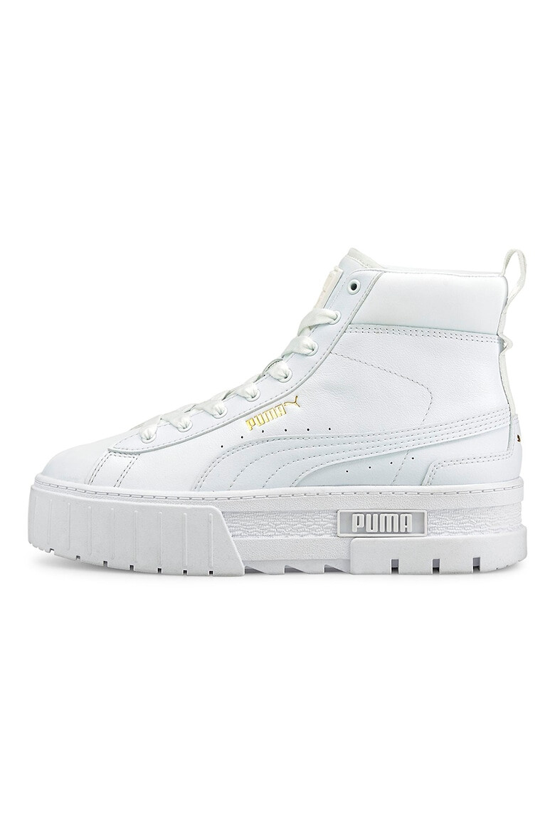 Puma Pantofi sport high-top de piele cu insertii de piele ecologica Mayze - Pled.ro