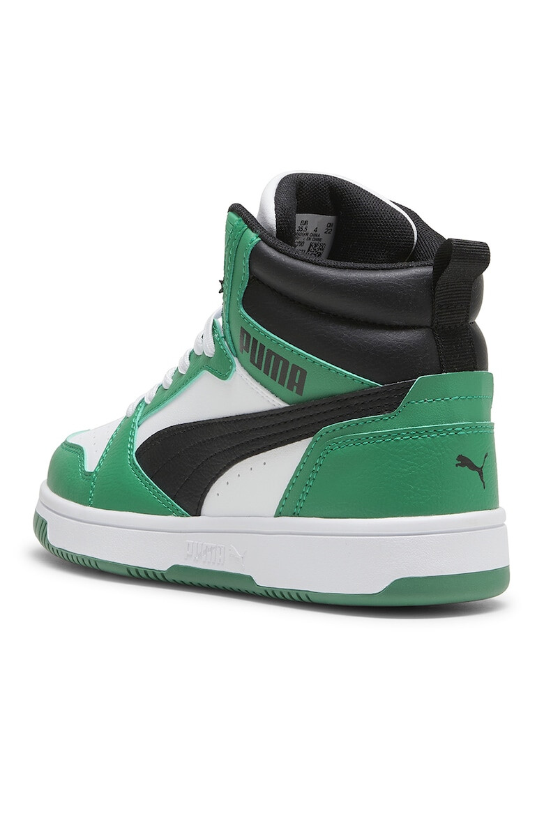 Puma Pantofi sport mid-cut din piele ecologica Rebound V6 - Pled.ro