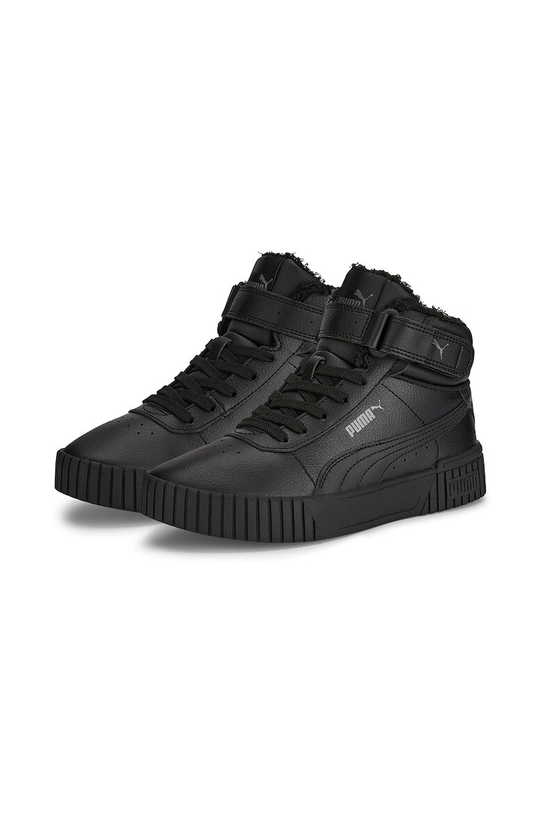 Puma Pantofi sport mid-high de piele ecologica cu velcro Carina 2.0 - Pled.ro