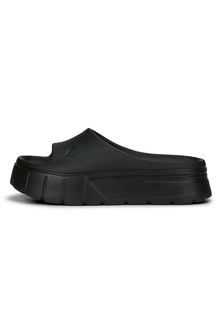 Puma Papuci flatform cu detaliu cu logo in relief Mayze Stack - Pled.ro