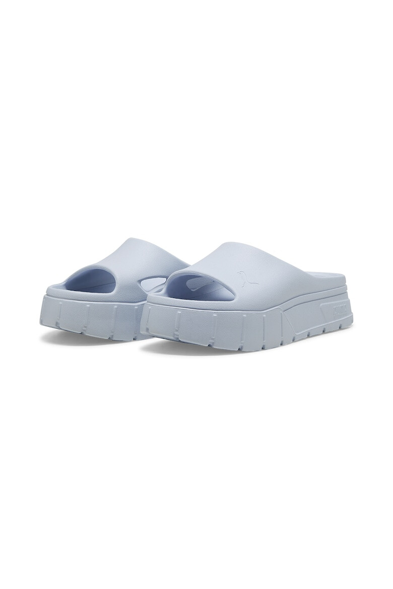 Puma Papuci flatform cu detaliu cu logo in relief Mayze Stack - Pled.ro